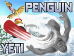 Игра Пингвин срещу Йети